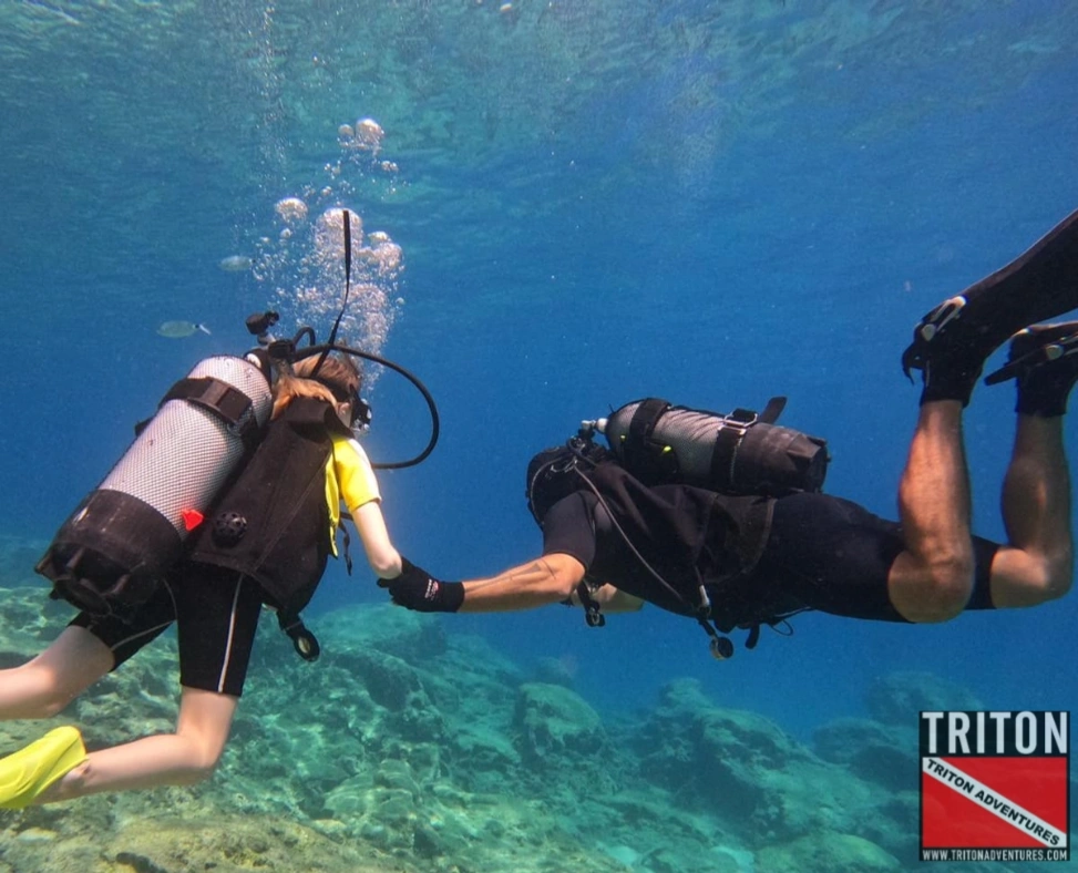 BEGINNER DIVING AT TRITON ADVENTURES IN CYPRUS